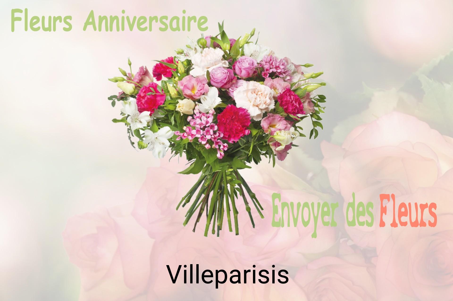 Bouquet de fleurs d’anniversaire livré à Villeparisis