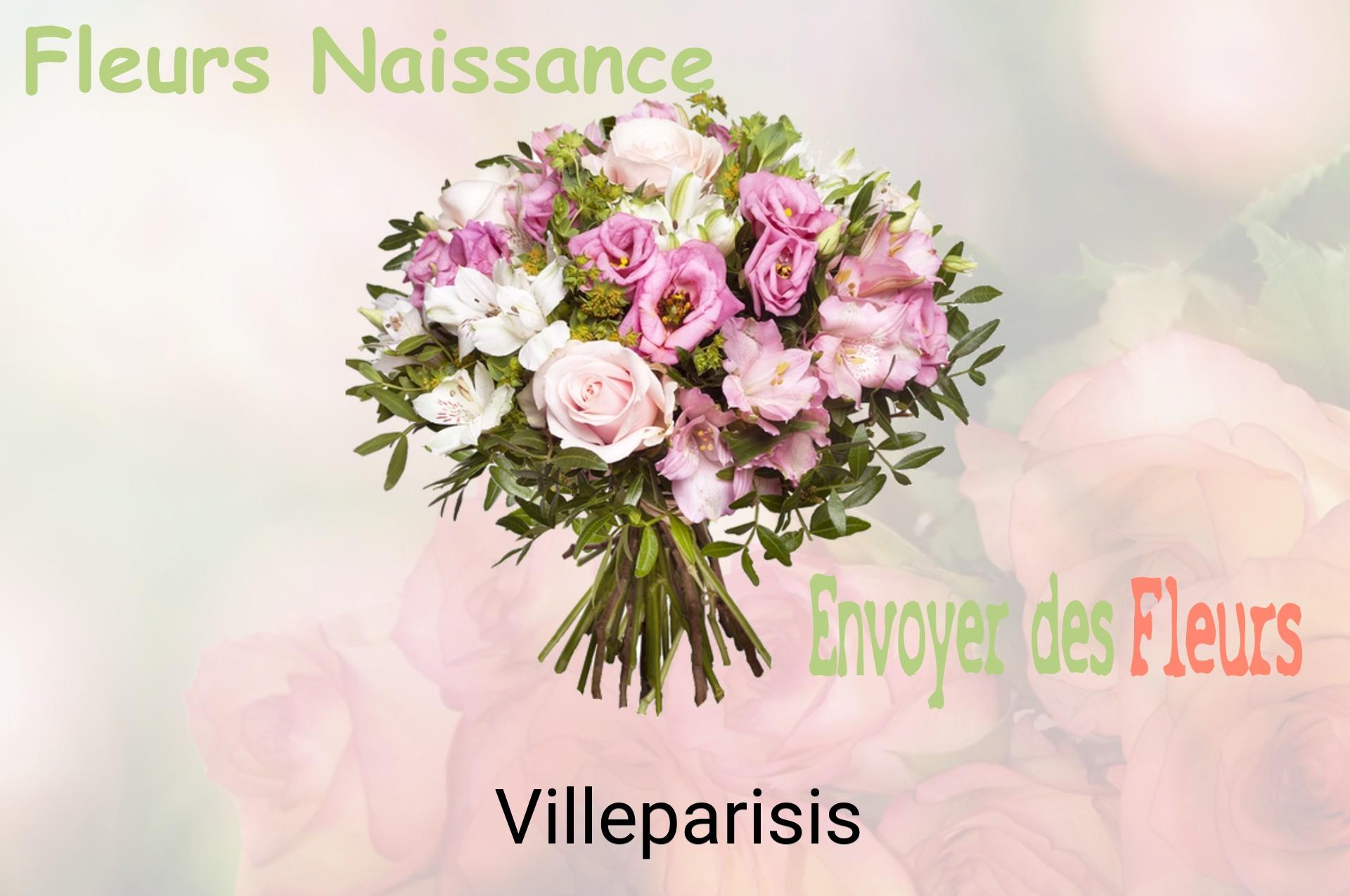 Bouquet de fleurs de naissance livré à Villeparisis